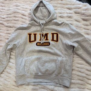 UMD Bulldogs Gray Hoodie - Men's